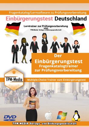 Einbürgerungstest Deutschland Lerntrainer für alle Bundesländer von Mueller,  Thomas