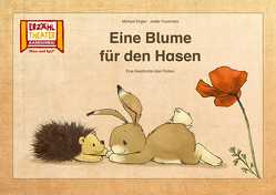 Eine Blume für den Hasen / Kamishibai Bildkarten von Engler,  Michael, Tourlonias,  Joelle