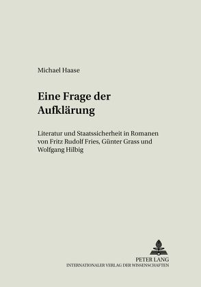 Eine Frage der Aufklärung von Haase,  Michael