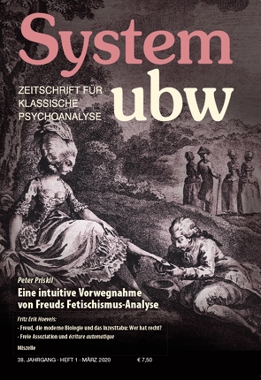 Eine intuitive Vorwegnahme von Freuds Fetischismus-Analyse von Hoevels,  Fritz Erik, Priskil,  Peter, Satyra,  Lisa