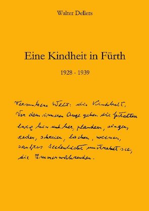 Eine Kindheit in Fürth von Dellers,  Walter