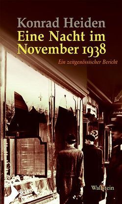 Eine Nacht im November 1938 von Feuchert,  Sascha, Heiden,  Konrad, Roth,  Markus, Weber,  Christiane