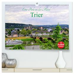 Eine Perle an der Mosel – Trier (hochwertiger Premium Wandkalender 2024 DIN A2 quer), Kunstdruck in Hochglanz von Klatt,  Arno