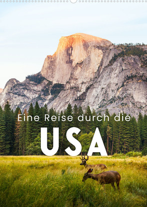 Eine Reise durch die USA (Wandkalender 2022 DIN A2 hoch) von SF