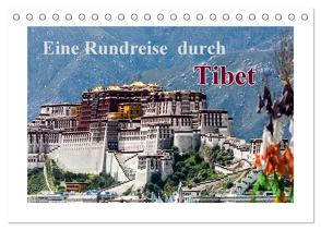 Eine Rundreise durch Tibet (Tischkalender 2024 DIN A5 quer), CALVENDO Monatskalender von Baumert,  Frank