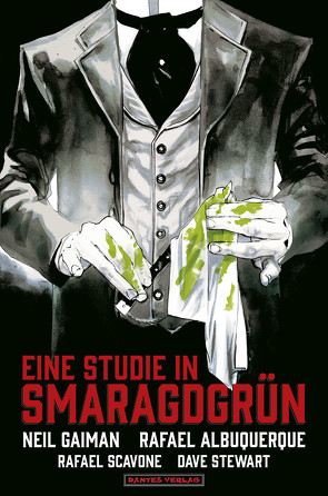 Eine Studie in Smaragdgrün von Albuquerque,  Rafael, Gaiman,  Neil, Nielsen,  Jens R, Scavone,  Rafael, Stewart,  Dave