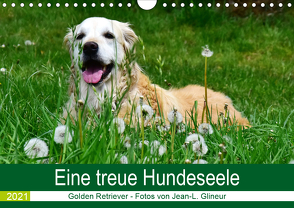 Eine treue Hundeseele – Golden Retriever (Wandkalender 2021 DIN A4 quer) von Glineur,  Jean-Louis