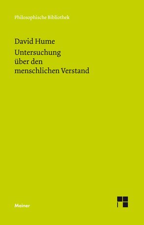 Eine Untersuchung über den menschlichen Verstand von Hume,  David, Kühn,  Manfred, Richter,  Raoul