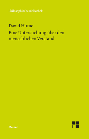 Eine Untersuchung über den menschlichen Verstand von Hume,  David, Kühn,  Manfred, Richter,  Raoul