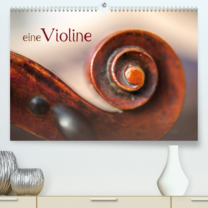 eine Violine / Geburtstagskalender (Premium, hochwertiger DIN A2 Wandkalender 2022, Kunstdruck in Hochglanz) von calmbacher,  Christiane