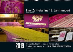 Eine Zeitreise ins 18. Jahrhundert – Luigi Bevilacqua Venezia (Wandkalender 2019 DIN A2 quer) von Bieg,  Sabine