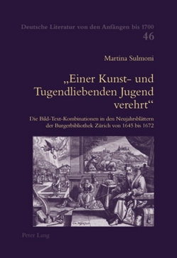 «Einer Kunst- und Tugendliebenden Jugend verehrt» von Sulmoni-Riatsch,  Martina