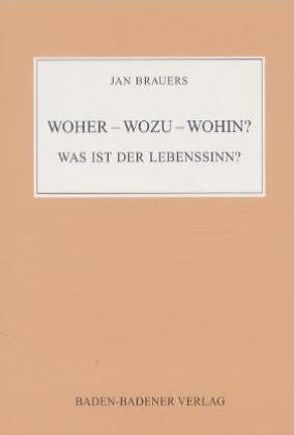 Einer weiss alles – Sie bald mehr. (V)Erkenne deinen Nächsten wie… / Woher – Wozu – Wohin? von Brauers,  Jan