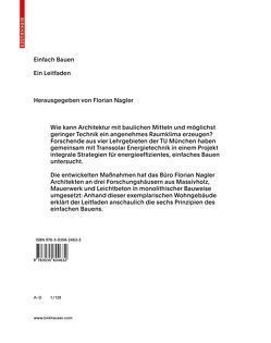 Einfach Bauen von Nagler,  Florian