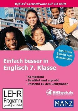 Einfach besser in Englisch 7. Klasse (Windows 10 / 8 / 7 / Vista / XP) von Ballin,  Dieter, Ratcliffe,  Mary