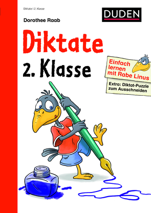 Einfach lernen mit Rabe Linus – Diktate 2. Klasse von Leuchtenberg,  Stefan, Raab,  Dorothee, Wagendristel,  Eva