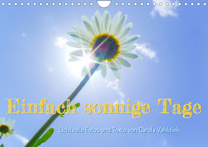 Einfach sonnige Tage (Wandkalender 2024 DIN A4 quer) von Vahldiek,  Carola