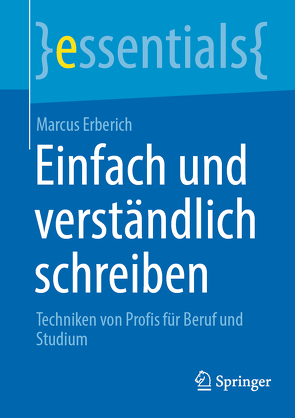 Einfach und verständlich schreiben von Erberich,  Marcus