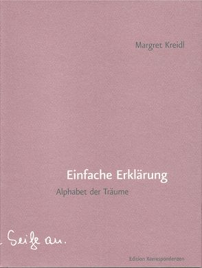 Einfache Erklärung von Kreidl,  Margret