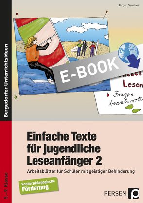 Einfache Texte für jugendliche Leseanfänger 2 von Sanchez,  Jürgen
