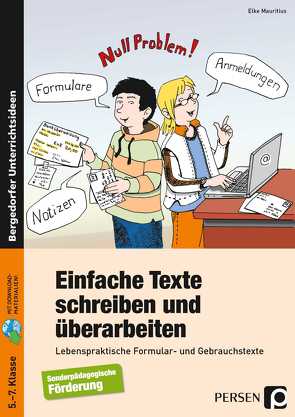 Einfache Texte schreiben und überarbeiten von Mauritius,  Elke