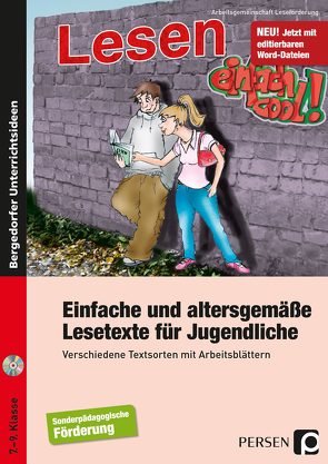 Einfache u. altersgemäße Lesetexte für Jugendliche von Leseförderung,  Arbeitsgemeinschaft