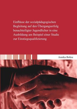 Einflüsse der sozialpädagogischen Begleitung auf den Übergangserfolg benachteiligter Jugendlicher in eine Ausbildung am Beispiel einer Studie zur Einstiegsqualifizierung von Boltze,  Annika