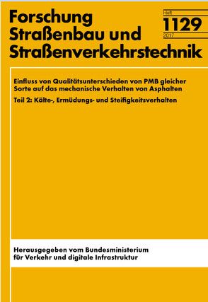 Einfluss von Qualitätsunterschieden PMB gleicher Sorte auf das mechanische Verhalten von Asphalten von Hase,  M., Oelkers,  C., Schindler,  K., Schroeter,  A., Zumsande,  K.