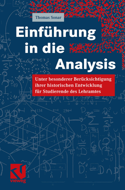 Einführung in die Analysis von Sonar,  Thomas