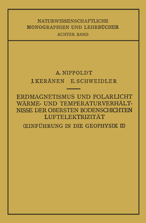 Einführung in die Geophysik II von Nippoldt,  E.