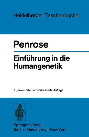 Einführung in die Humangenetik von Köbberling,  J., Penrose,  L. S.