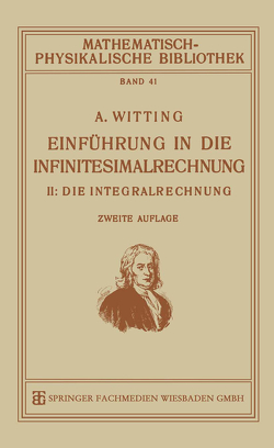 Einführung in die Infinitesimalrechnung von Witting ,  Alexander