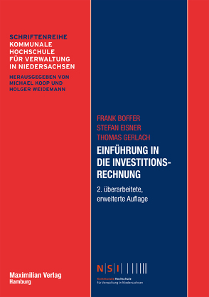 Einführung in die Investitionsrechnung von Boffer,  Frank, Eisner,  Stefan, Gerlach,  Thomas