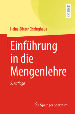 Einführung in die Mengenlehre von Ebbinghaus,  Heinz-Dieter