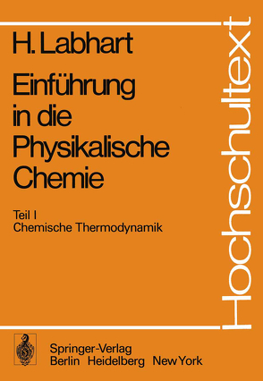 Einführung in die Physikalische Chemie von Labhart,  Heinrich