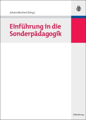 Einführung in die Sonderpädagogik von Borchert,  Johann