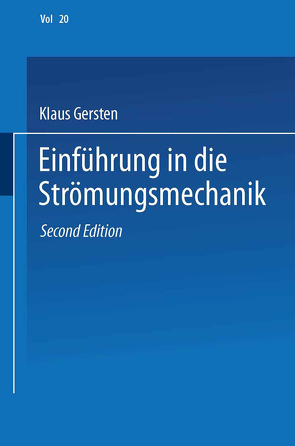 Einführung in die Strömungsmechanik von Gersten,  Klaus