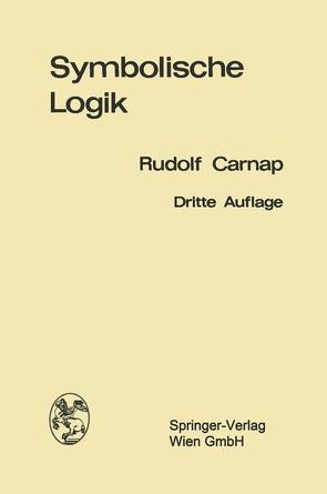 Einführung in die symbolische Logik von Carnap,  Rudolf