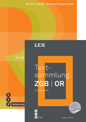 Spezialangebot «Textsammlung ZGB | OR» und «Recht» von Klauenbösch,  Andreas, Müller,  Adrian S.