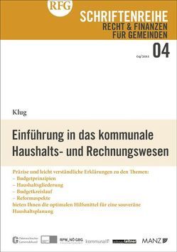 Einführung in das kommunale Haushalts- und Rechnungswesen von Klug,  Friedrich