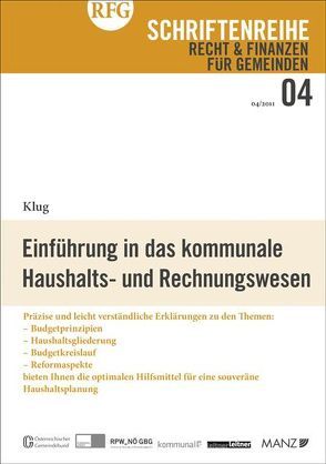 Einführung in das kommunale Haushalts- und Rechnungswesen von Klug,  Friedrich