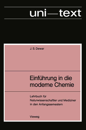 Einführung in die moderne Chemie von Dewar,  Michael James Steuart