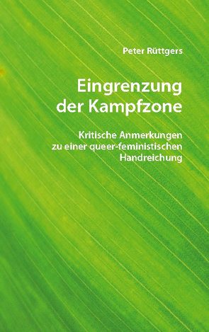 Eingrenzung der Kampfzone von Rüttgers,  Peter
