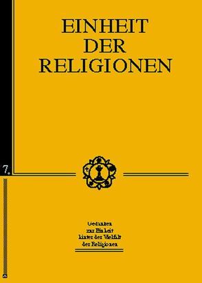 Einheit der Religionen von Dyllick-Brenzinger,  Frank, Dyllick-Brenzinger,  Rosemarie