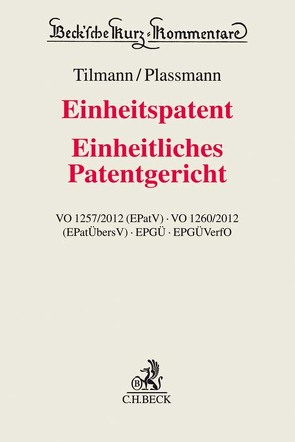 Einheitspatent, Einheitliches Patentgericht von Ahrens,  Hans-Jürgen, Busche,  Jan, Büttner,  Tilmann, Chakraborty,  Martin, Dold,  Dennis, Dormann,  Verena, Dorn,  Stephan, Fähndrich,  Martin, Falck,  Andreas von, Grabinski,  Klaus, Gundt,  Miriam, Keussen,  Christof, Klicznik,  Alexander, Kuczera,  Markus, Plassmann,  Clemens, Steininger,  Steffen, Stoll,  Christian, Tilmann,  Max, Tilmann,  Winfried, Tochtermann,  Peter