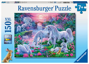 Ravensburger Kinderpuzzle – 10021 Einhörner im Abendrot – Fantasy-Puzzle für Kinder ab 7 Jahren, mit 150 Teilen im XXL-Format von Thönissen,  Ute