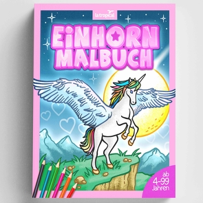 Einhorn Malbuch von Ludwig,  David