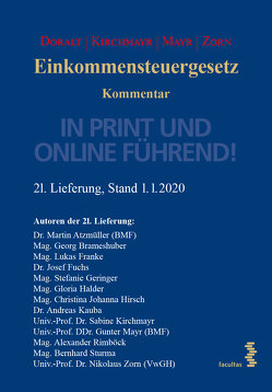 Einkommensteuergesetz von Doralt,  Werner, Kirchmayr,  Sabine, Mayr,  Gunter, Zorn,  Nikolaus