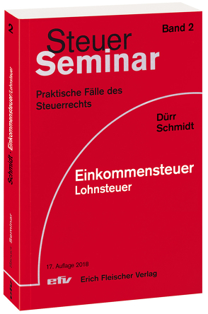 Einkommensteuer/Lohnsteuer von Dürr,  Christiane, Schmidt,  Stephan