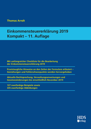 Einkommensteuererklärung 2019 Kompakt von Arndt,  Thomas